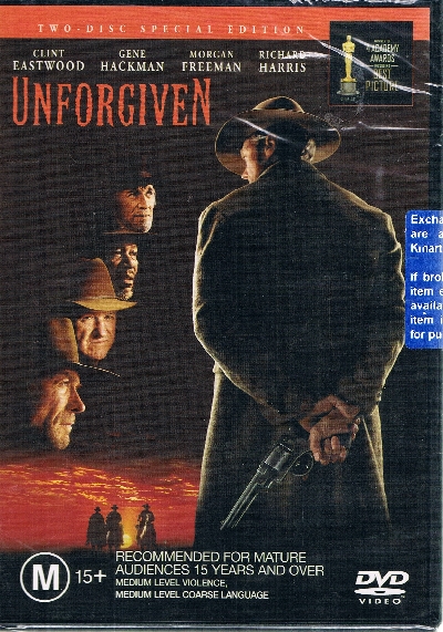 The Unforgiven DVD - Clint Eastwood - Click Image to Close